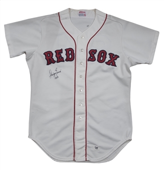 1979 Dwight Evans Game Used & Signed Boston Red Sox Home Jersey